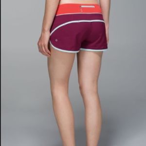 RARE Lululemon Speed Short *4-way Stretch Size 8